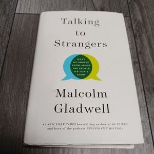 Talking to Strangers by Malcolm Gladwell hardcover book